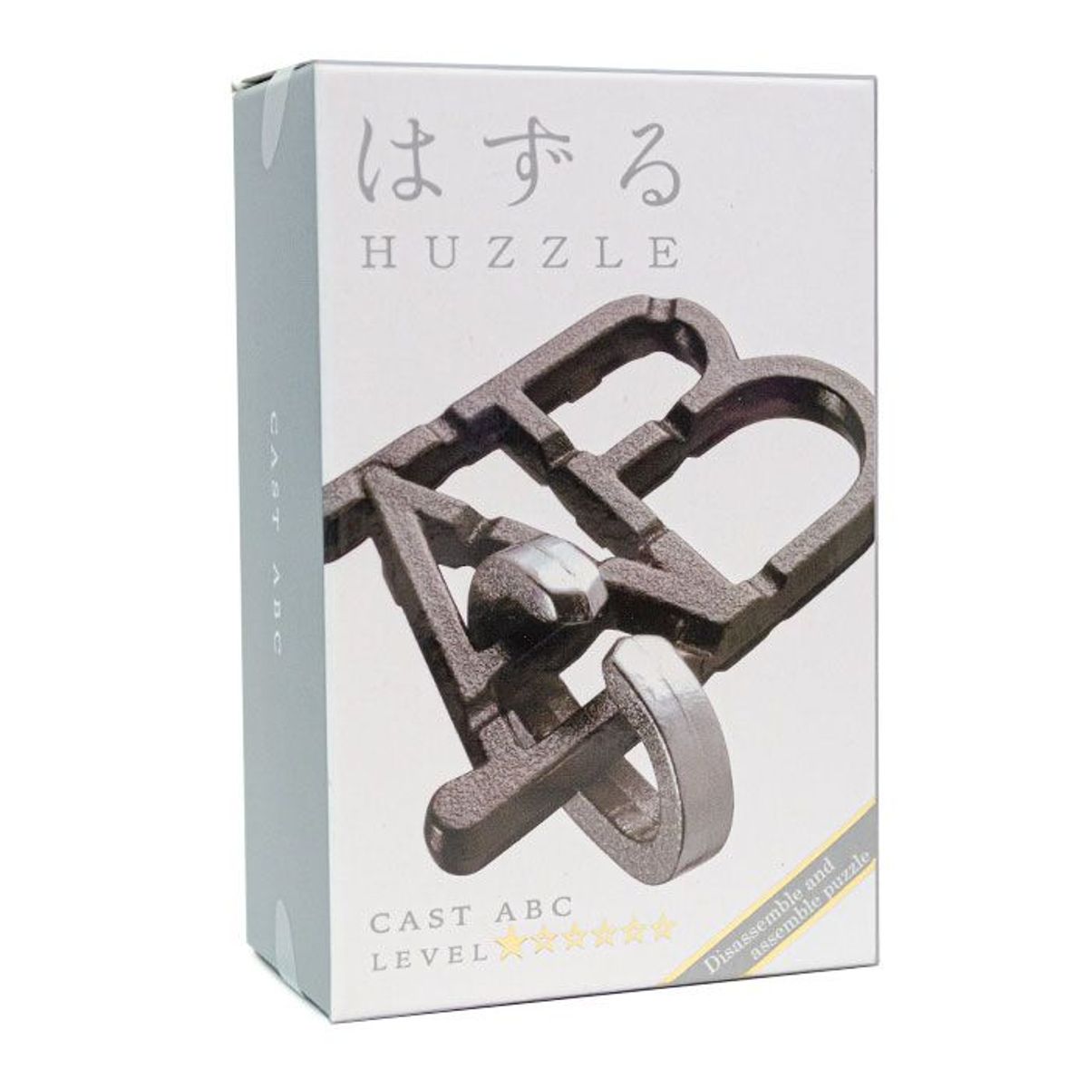 GENERICO - Puzzle Rompecabeza Metal L1 - Cast Abc HANAYAMA