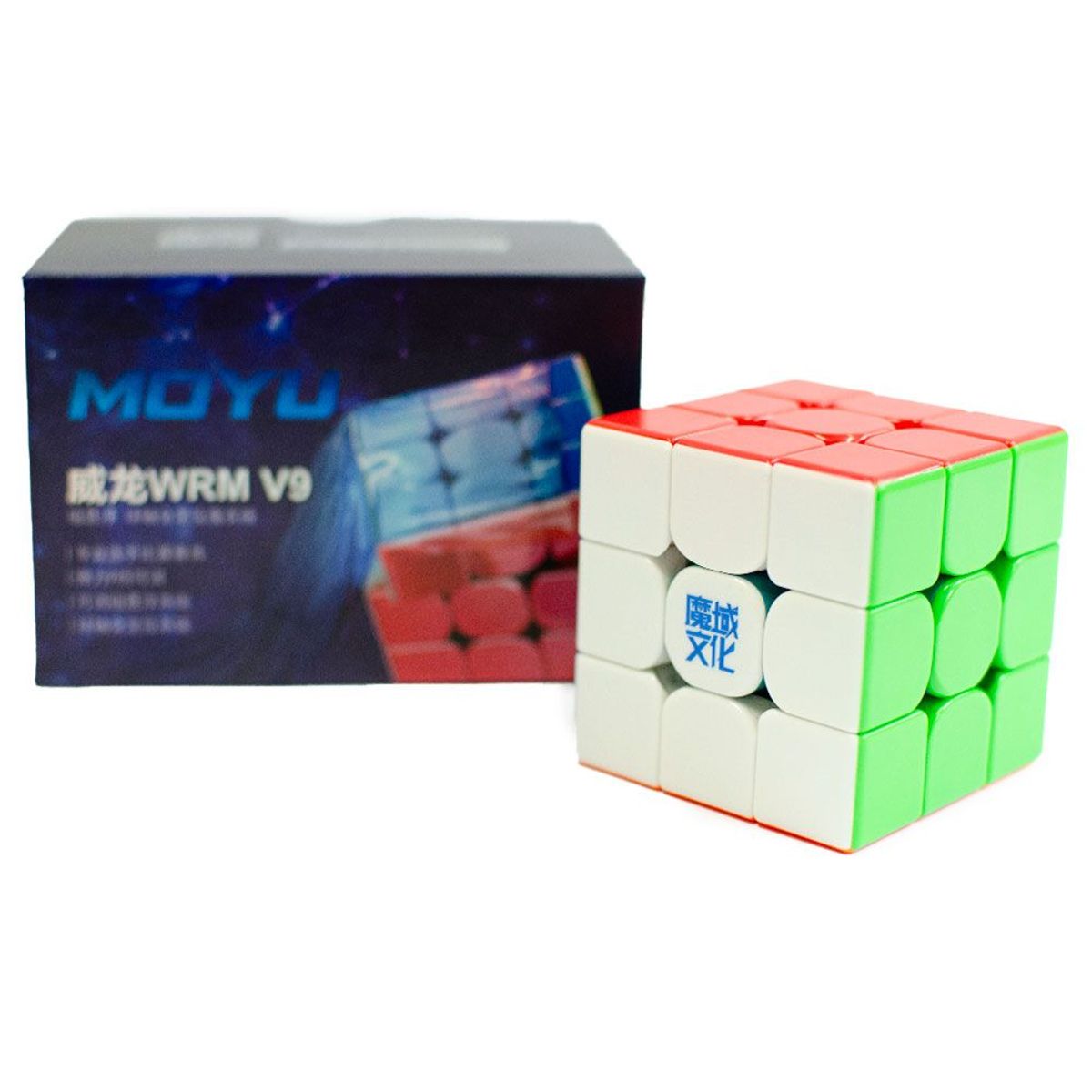 MOYU - cubo 3x3 Weilong WRM V9 MagLev Ball core UV Stickerless MOYU