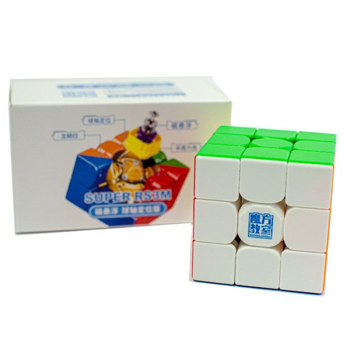 MOYU - cubo 3x3 SUPER RS3M Ball Core Stickerless MOYU