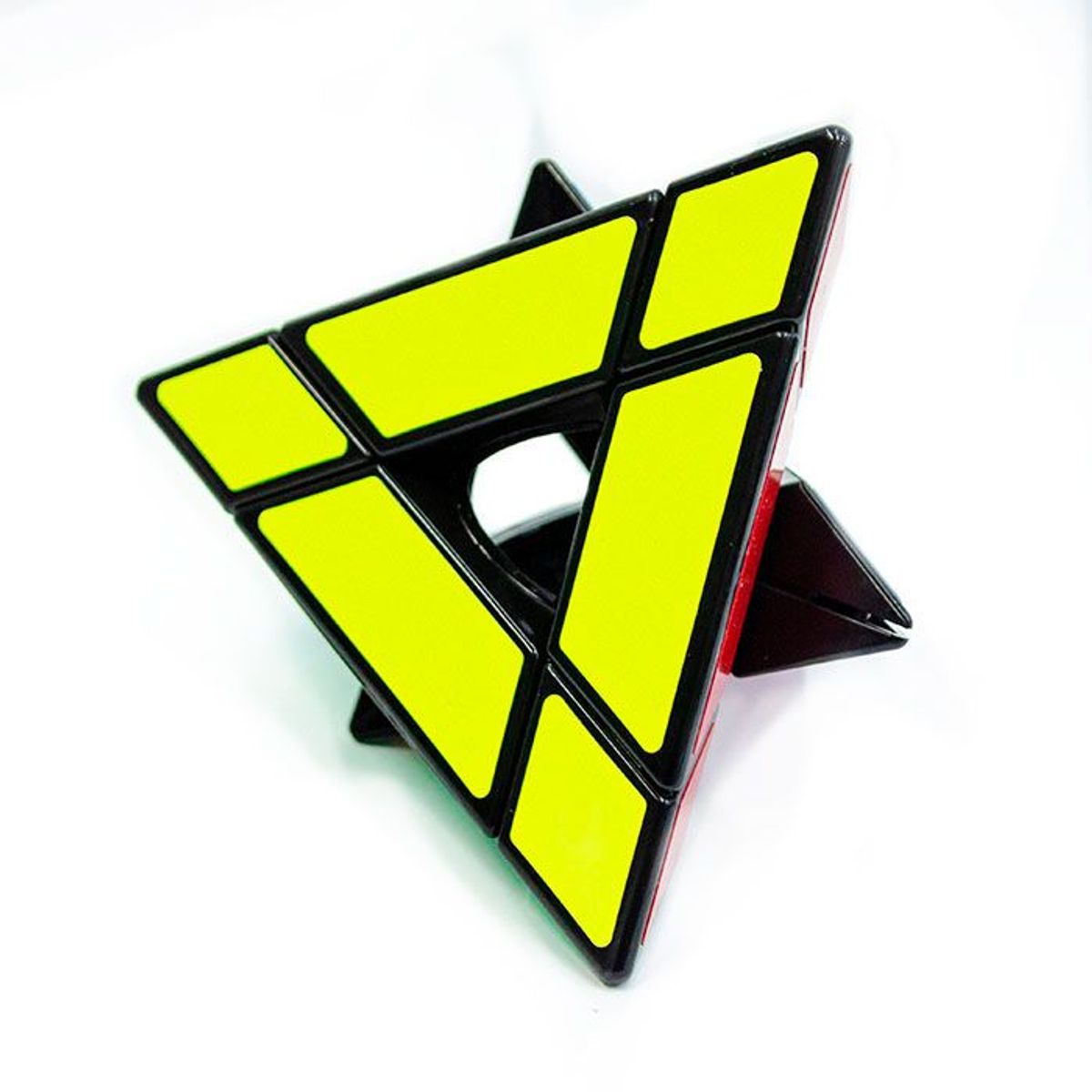 SHENGSHOU - Hollow Tower Fondo Negro Con Stickers Multicolor SENGSO