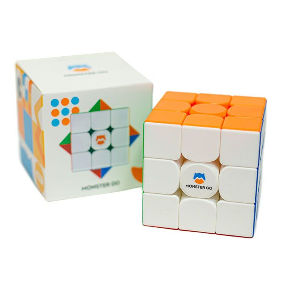 GANCUBE - cubo 3x3 Monster Go EDU MG3 Stickerless GAN