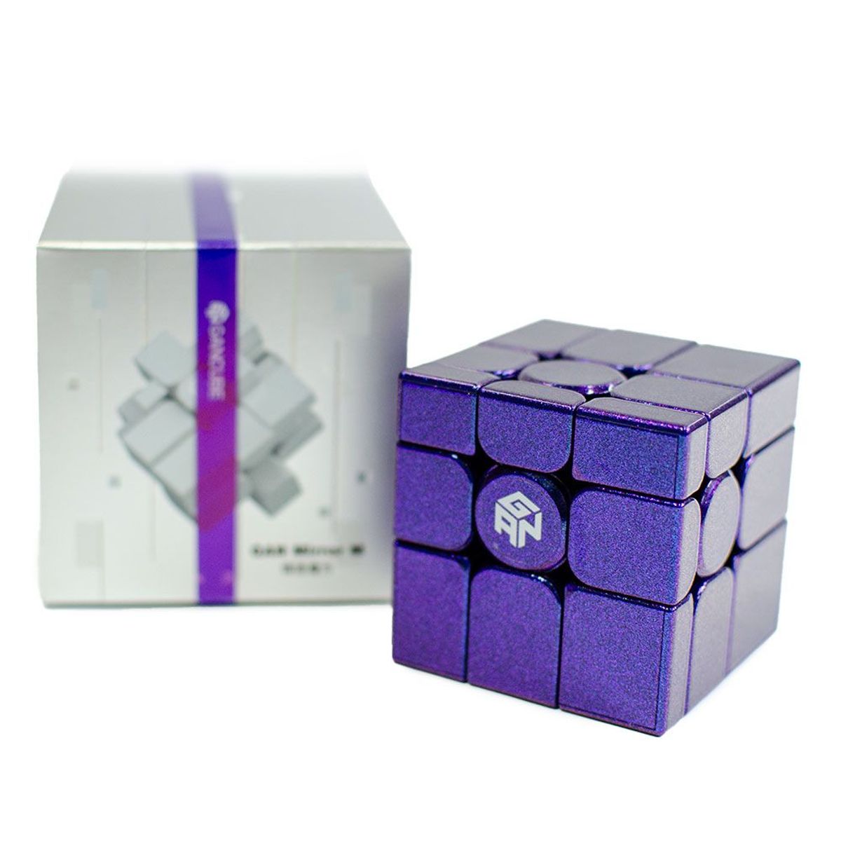 GANCUBE - cubo mirror 3x3 UV magnetic Morado GAN