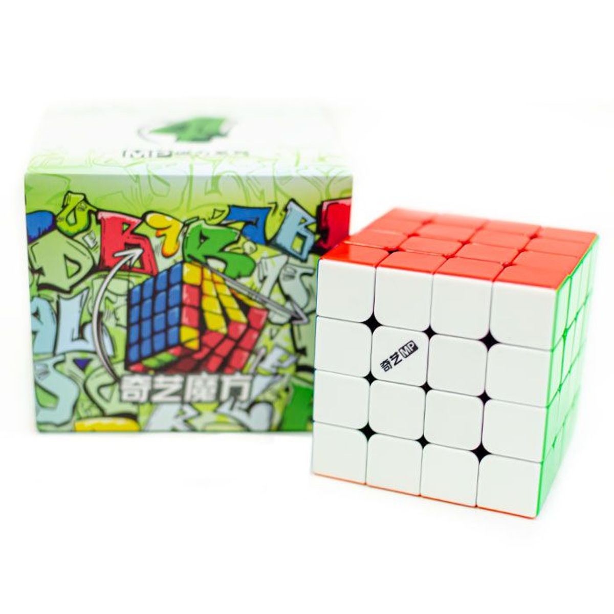 QIYI - cubo 4x4 MP Magnético Stickerless QIYI