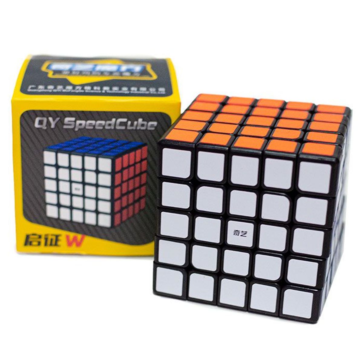 QIYI - cubo 5x5 Qizheng W Negro QIYI