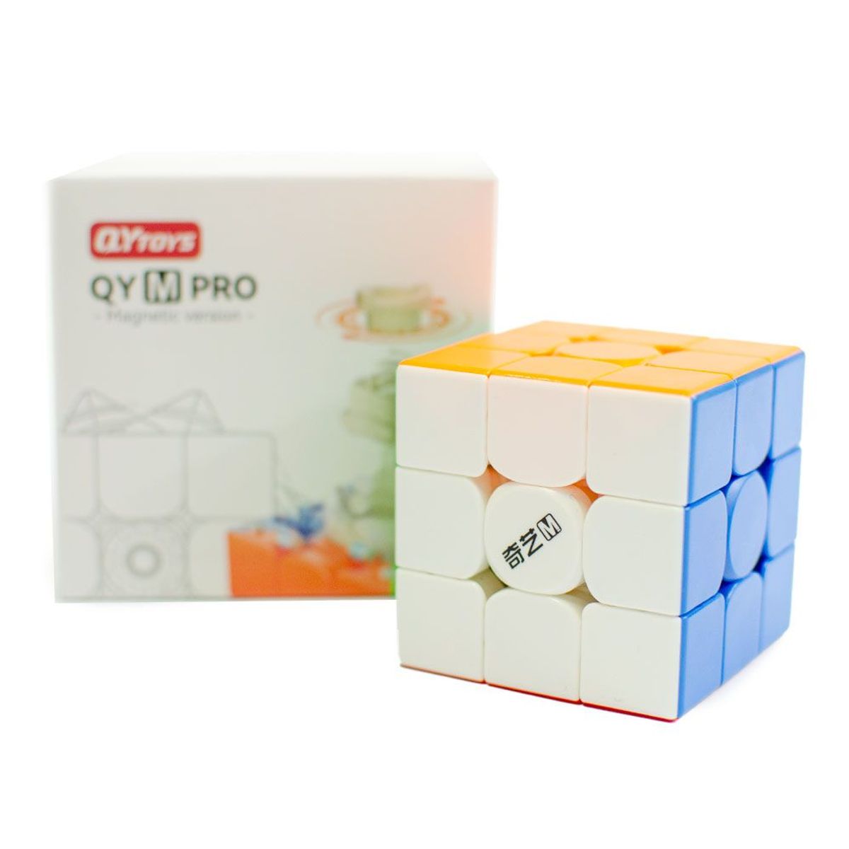 QIYI - cubo 3x3 M PRO MAGNETIC CUBE Stickerless QIYI