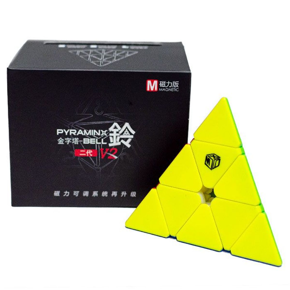 QIYI - Magnetic Pyraminx Bell V2 Stickerless QIYI