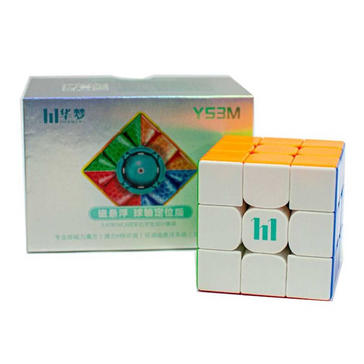 YJ - cubo 3x3 YS3M Maglev - Ball core HUAMENG Stickerless YJ