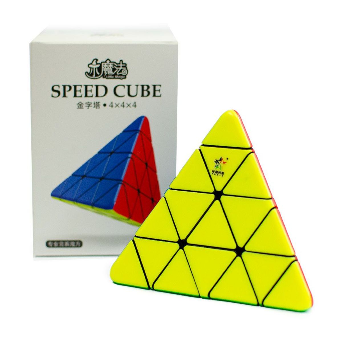 YUXIN - little magic 4x4 pyraminx cube Stickerless YUXIN