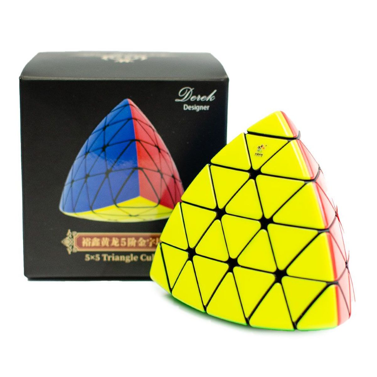 YUXIN - YX huanglong pyraminx 5x5 cube Stickerless YUXIN