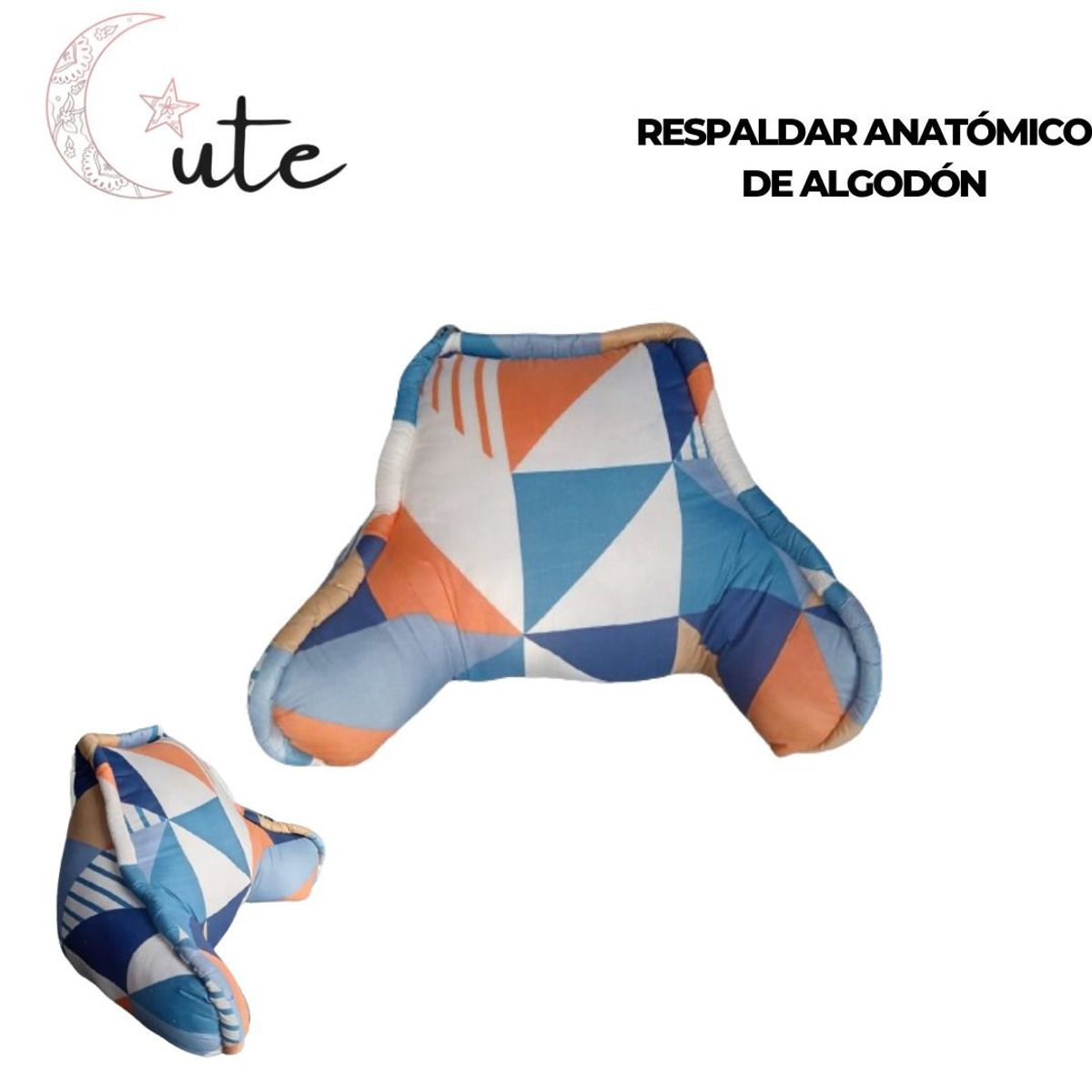 CUTE - Almohada Anatómica de Algodón