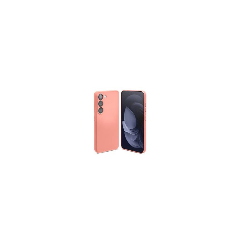GENERICO - Case Silicona Para Samsung S24 - Rosado