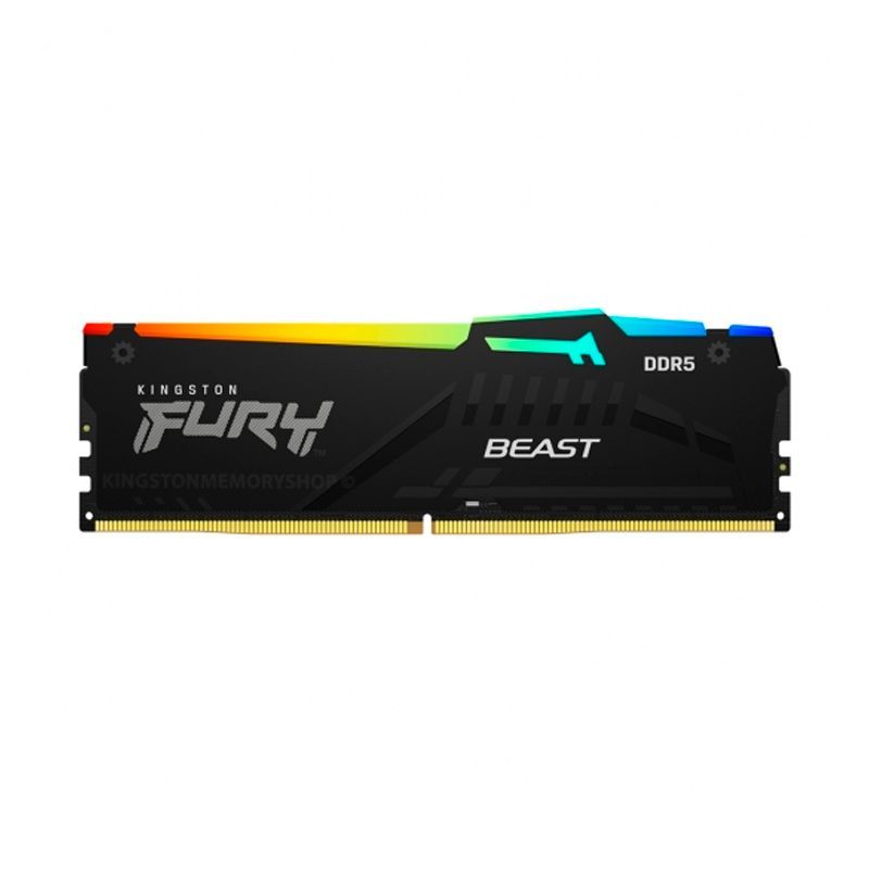 KINGSTON - Memoria Kingston Fury Beast 16GB DDR5-5600MHz PC5-44800 CL40 RGB