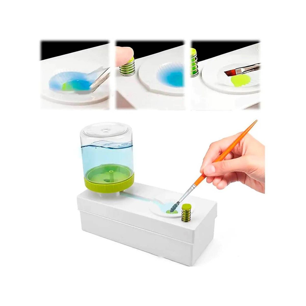 GENERICO - Limpiador de pinceles Rosado