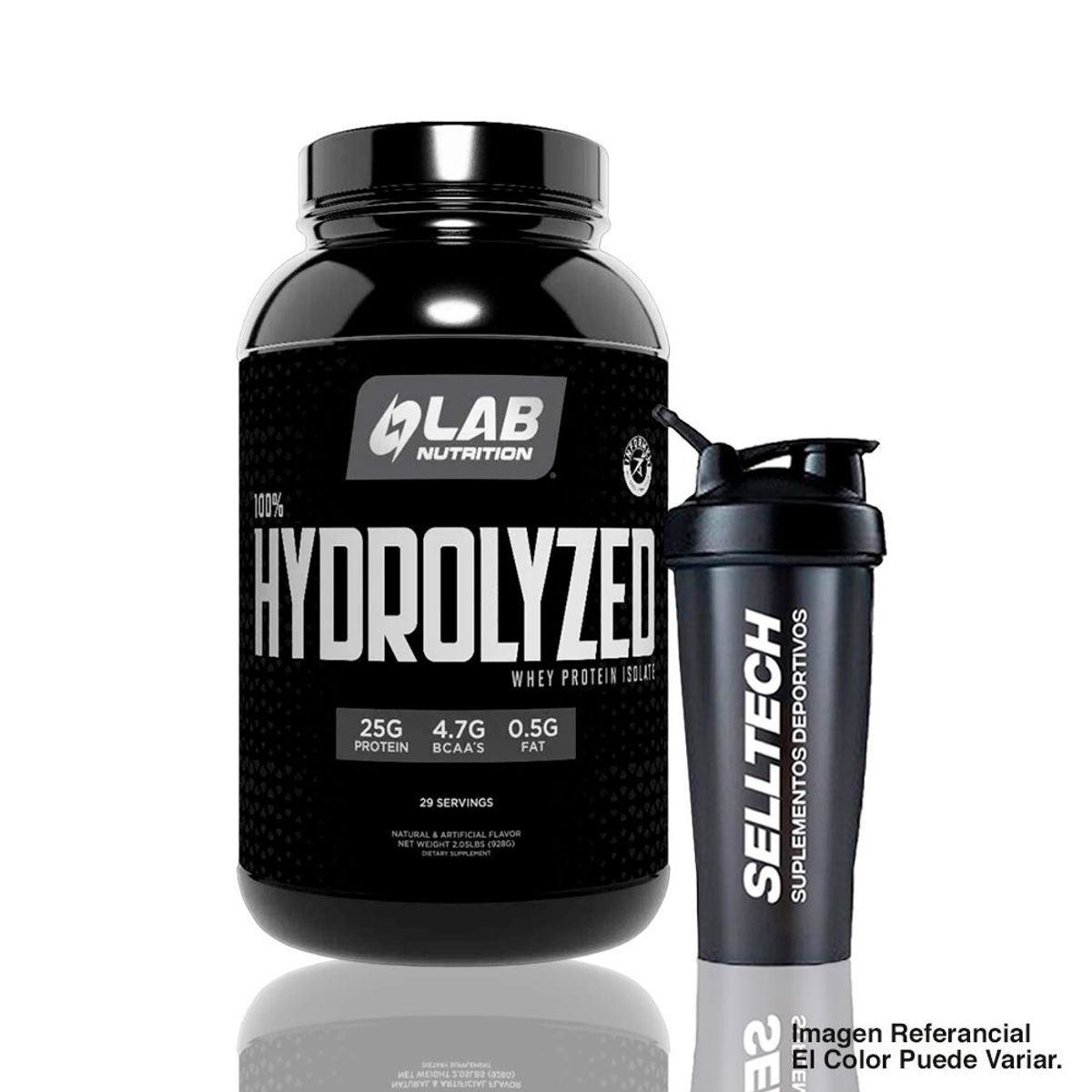 LAB NUTRITION USA - Proteína Lab Nutrition Isolate Hydrolizada 2lb Cappucino