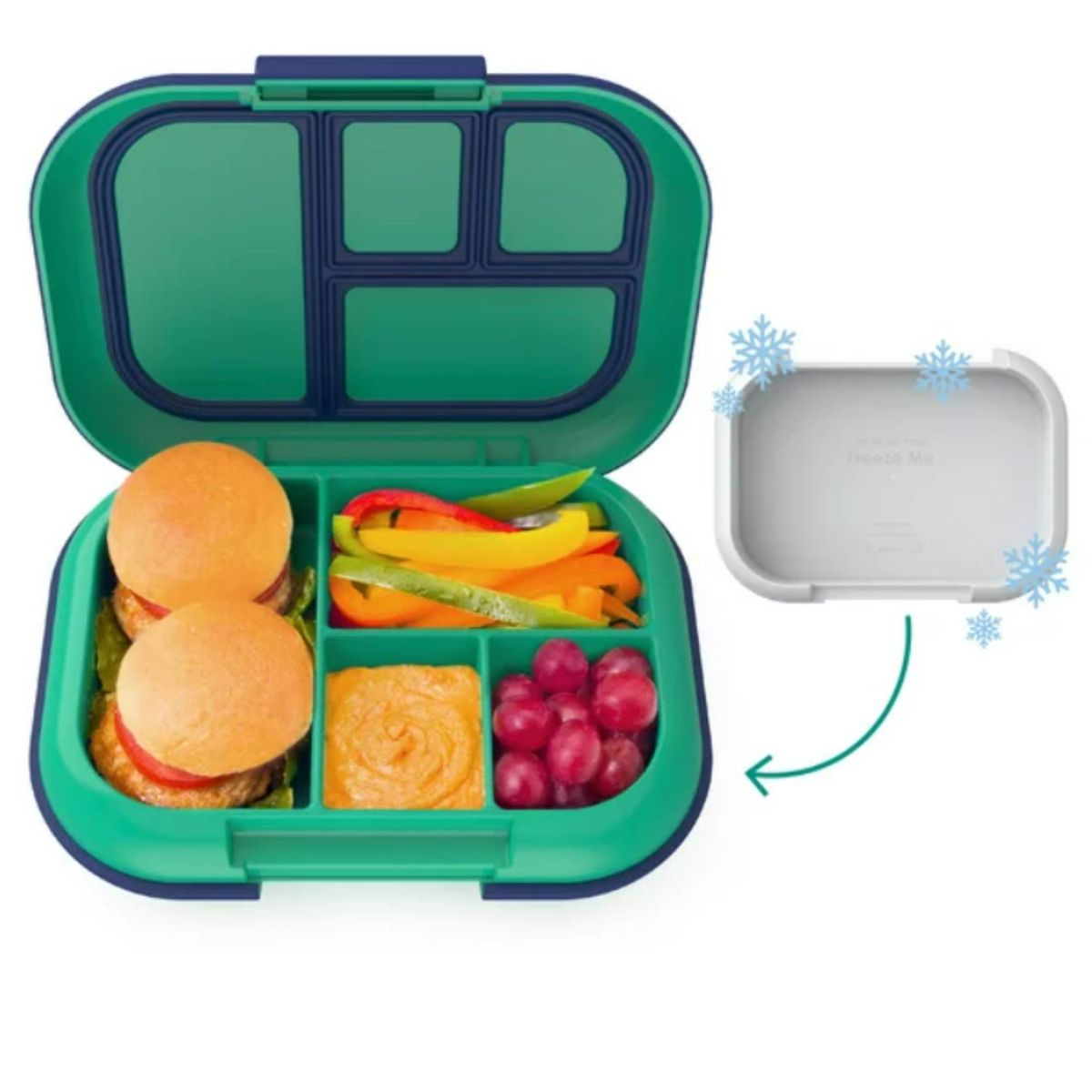 BENTGO - Lonchera Bentgo Kids Chill - Verde