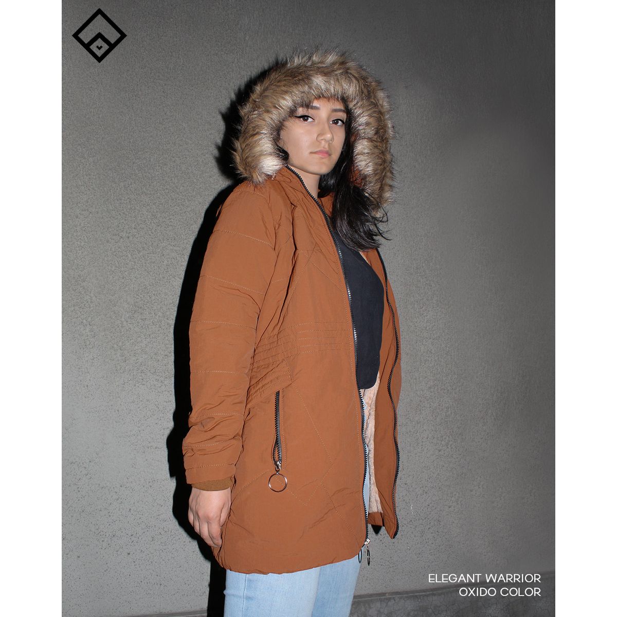 GENERICO - Casaca Parka Abrigo de Invierno para Mujer