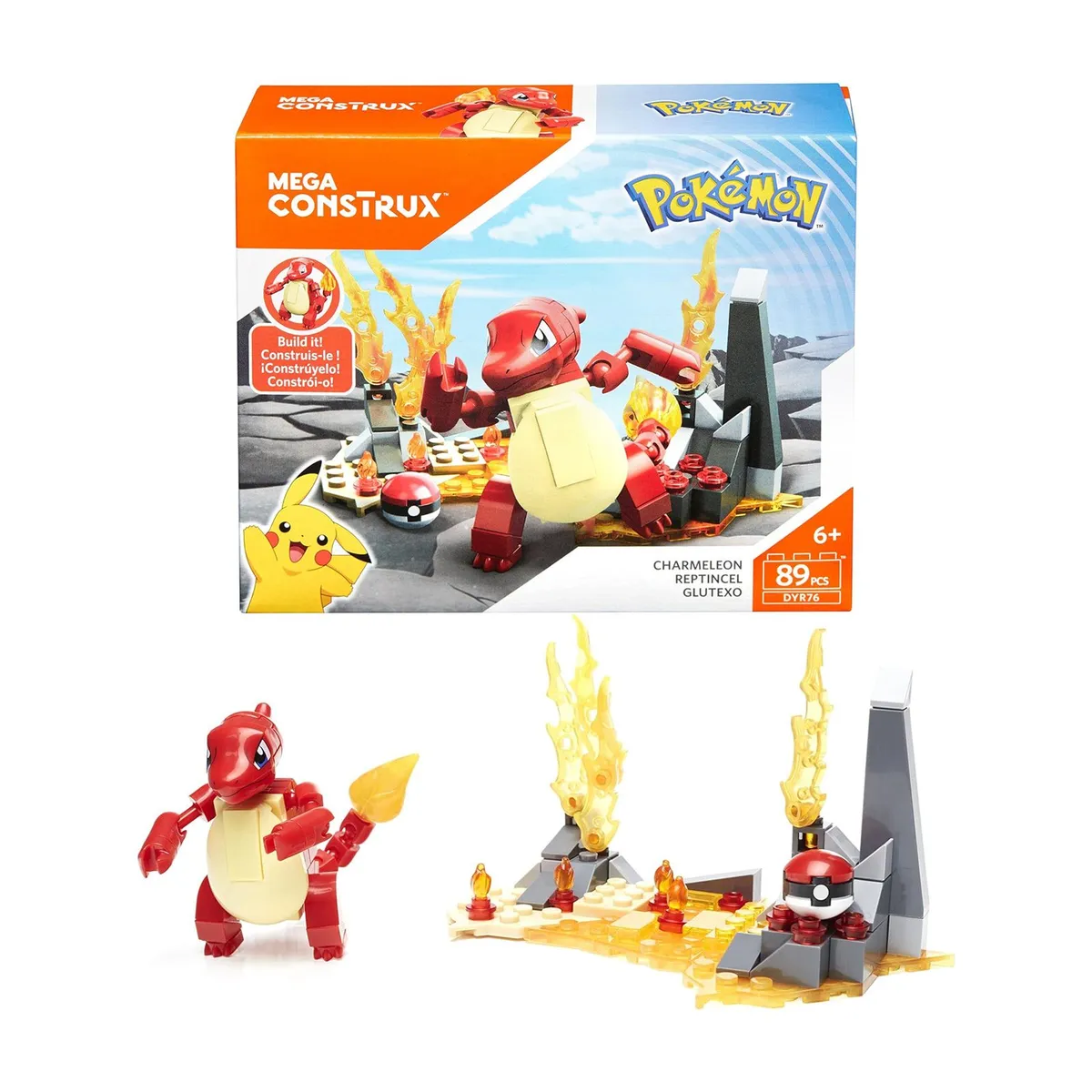 POKEMON - Mega Construx Pokemon Charmeleon