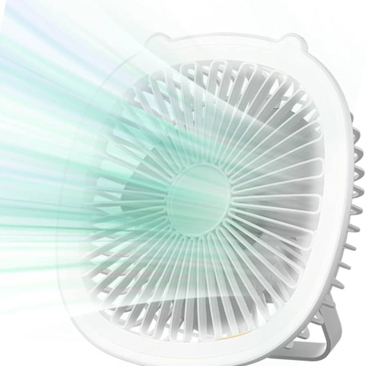 GENERICO - Lámpara de mesa y ventilador de escritorio