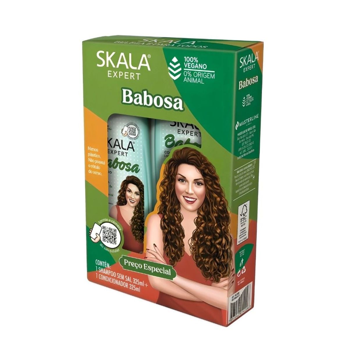 SKALA - Shampoo Acondicionador Babosa Aloe Vera Skala Expert 325ml Duo Pack