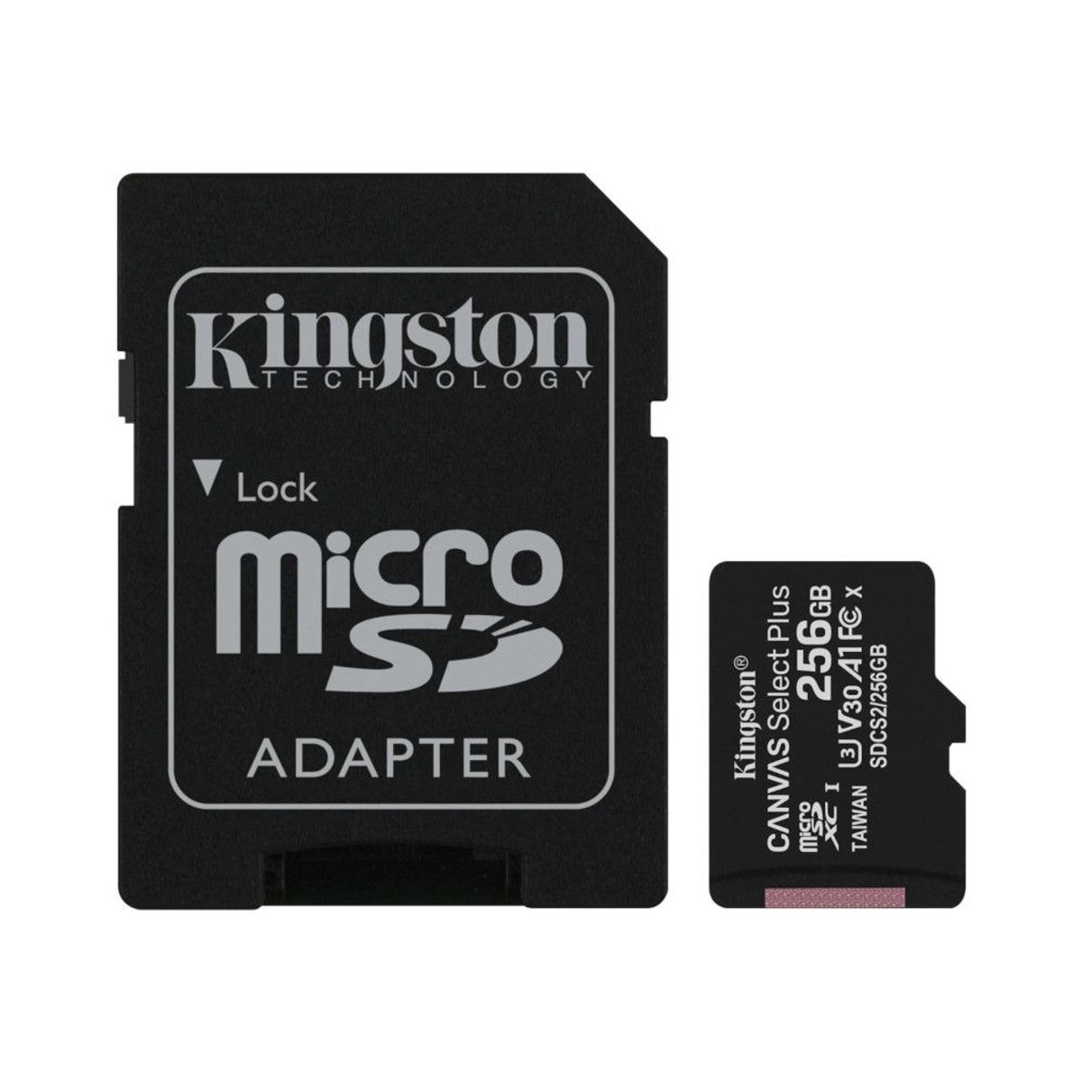 KINGSTON - Memoria Micro SD Kingston Canvas Select Plus 256GB