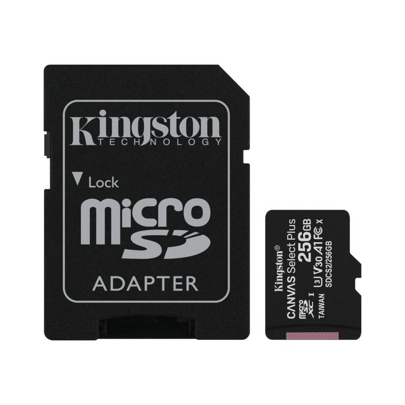 KINGSTON - Memoria Micro SD Kingston Canvas Select Plus 256GB