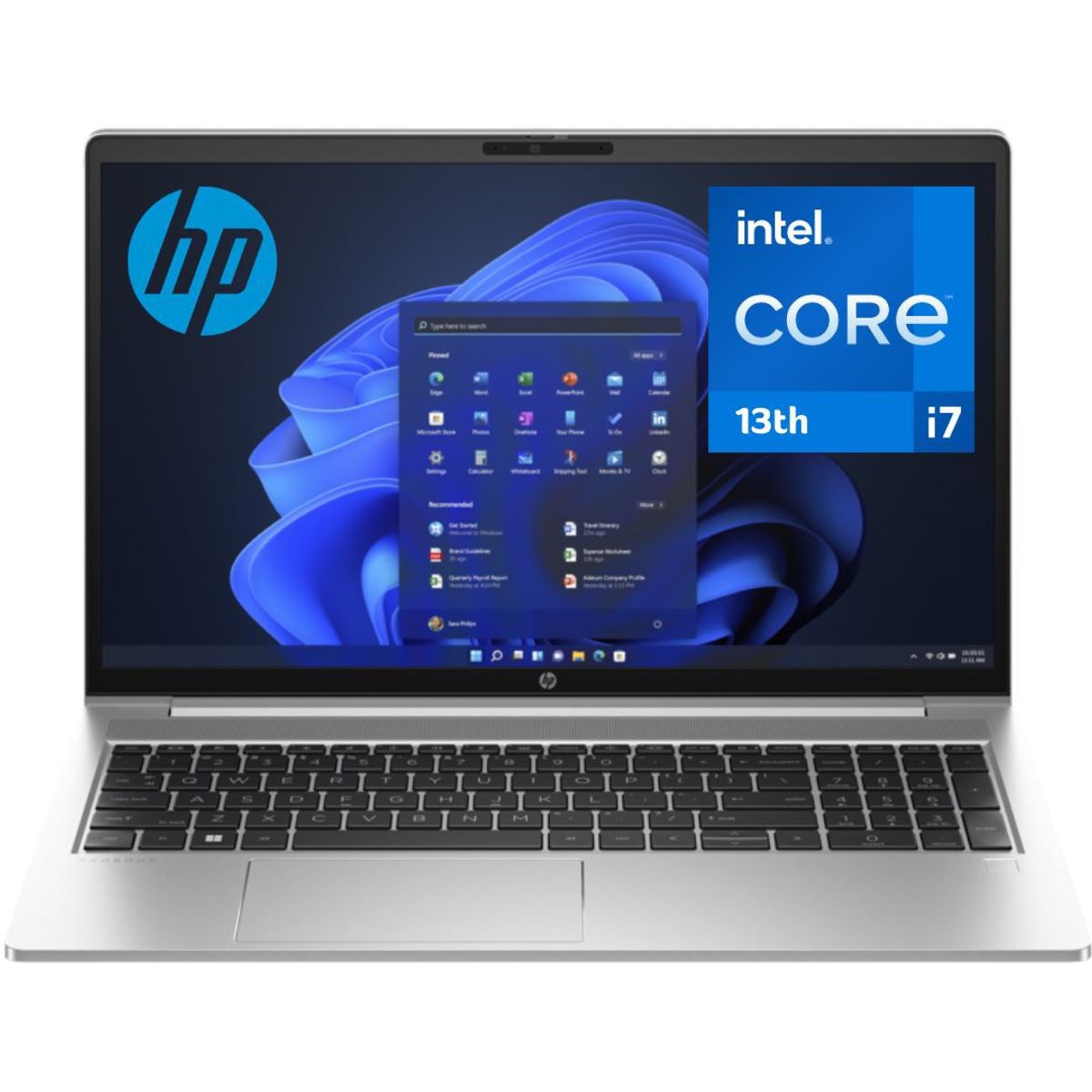 HP - Laptop HP ProBook 450 G10 15.6” FHD Intel Core i7-1355U 16GB 512GB SSD Windows 11 Pro Español