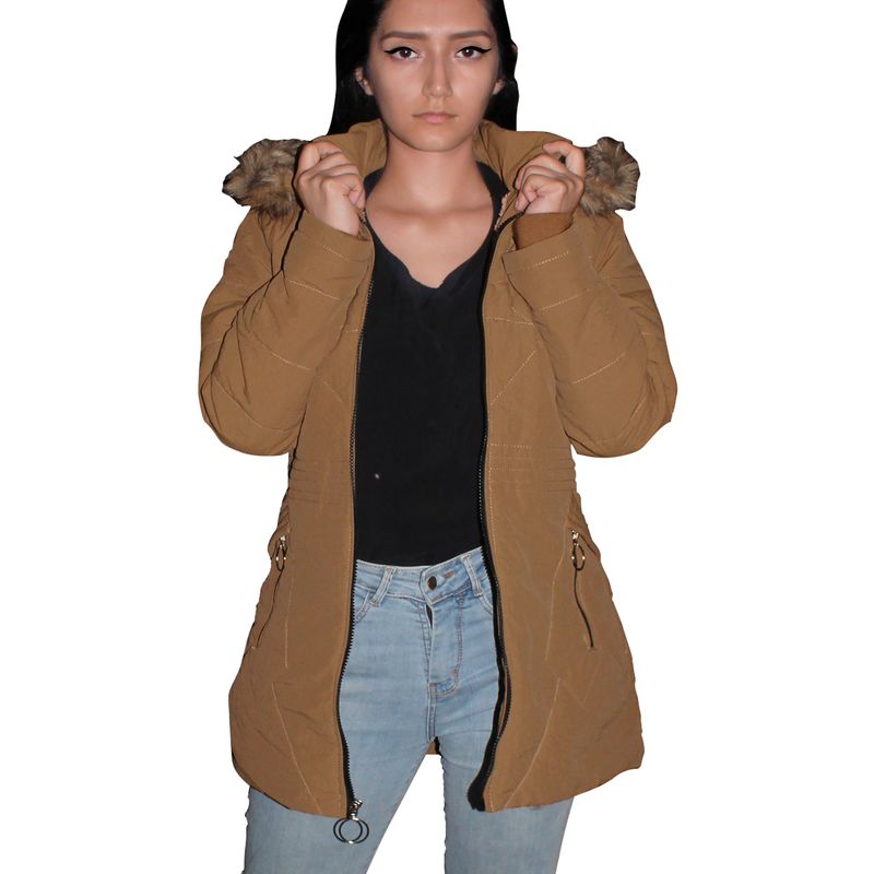 GENERICO - Casaca Parka Abrigo de Invierno para Mujer