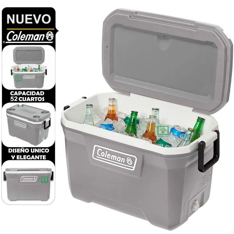 COLEMAN - Cooler Portatil de 80 Latas Coleman 3000006572 Gris