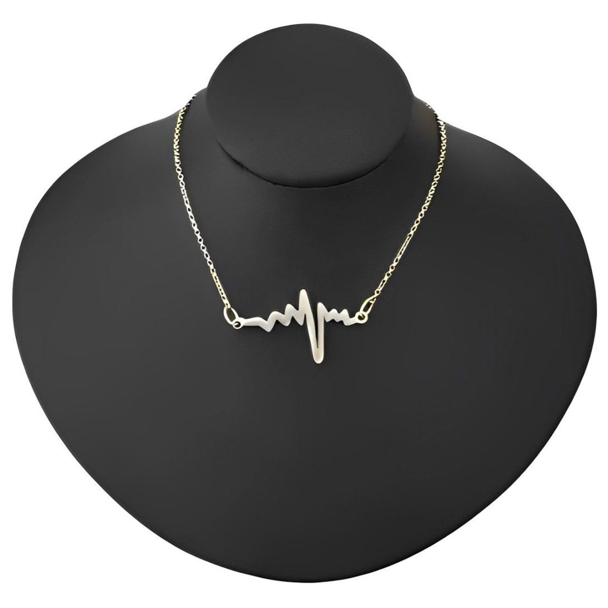 GENERICO - Collar Electrocardiograma Medicina Salud Regalo Joya Plata