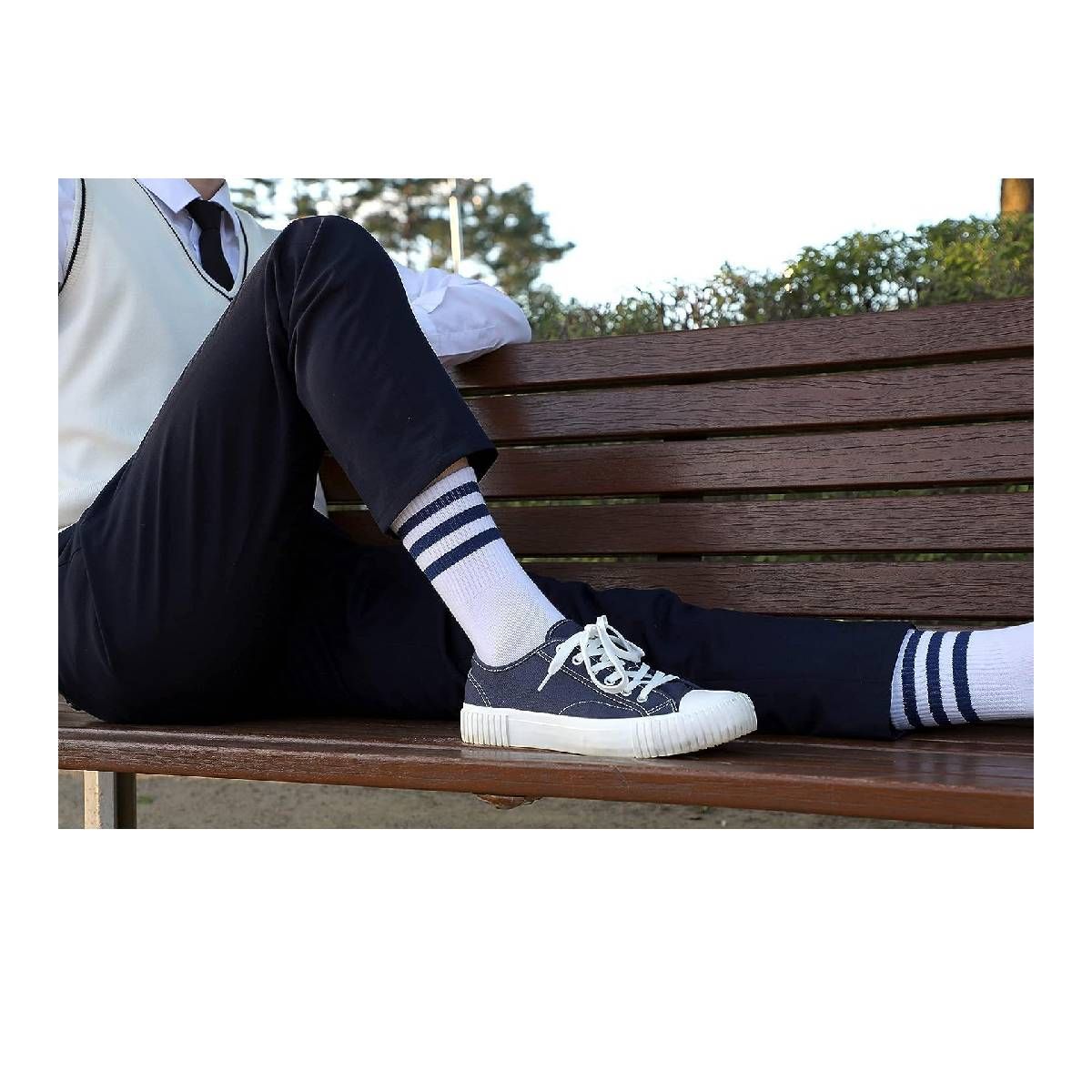 RYBIU IMPORT - Pack 2 Medias Deportivas Hombre