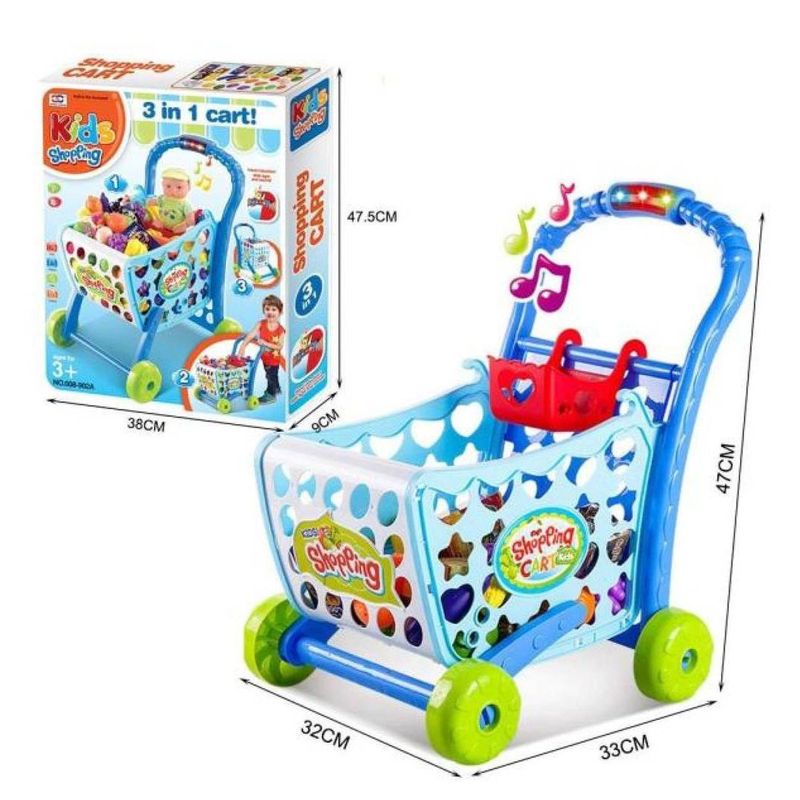 GENERICO - Carrito de compras musical para Niños con Luces
