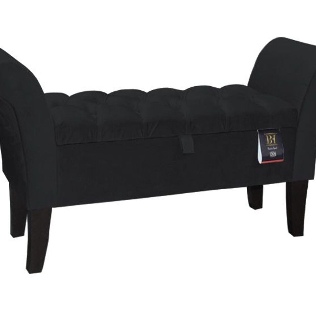 BARAKA HOME - Baul Grans 2 Plz - Negro