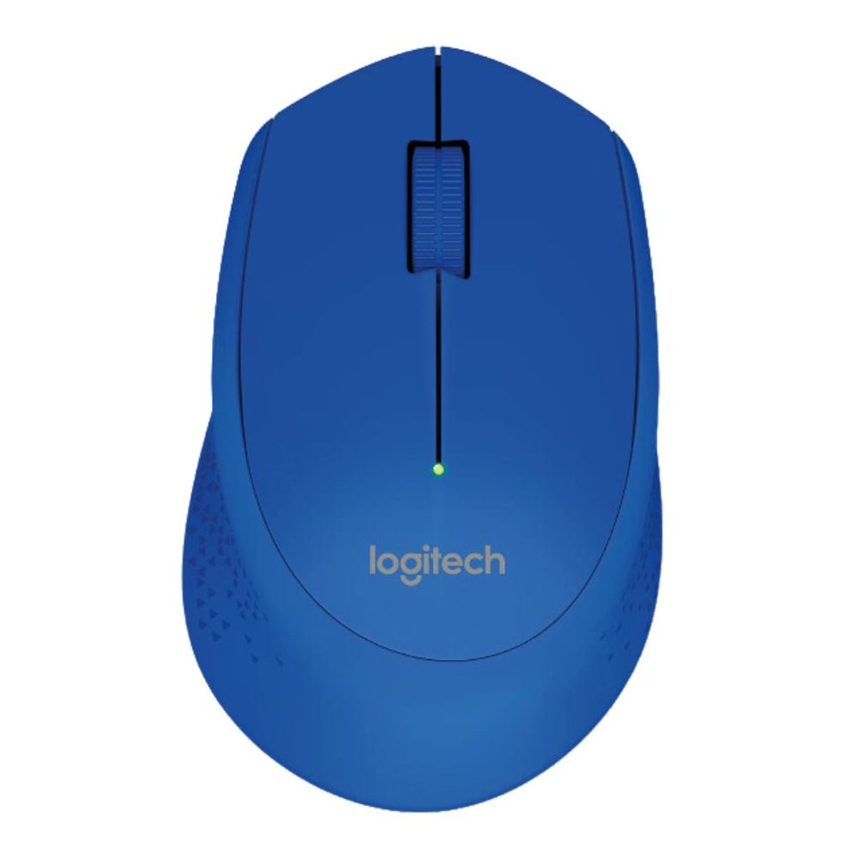 LOGITECH - Mouse Inalámbrico Logitech M280 Ergonómico para Diestros - Azul