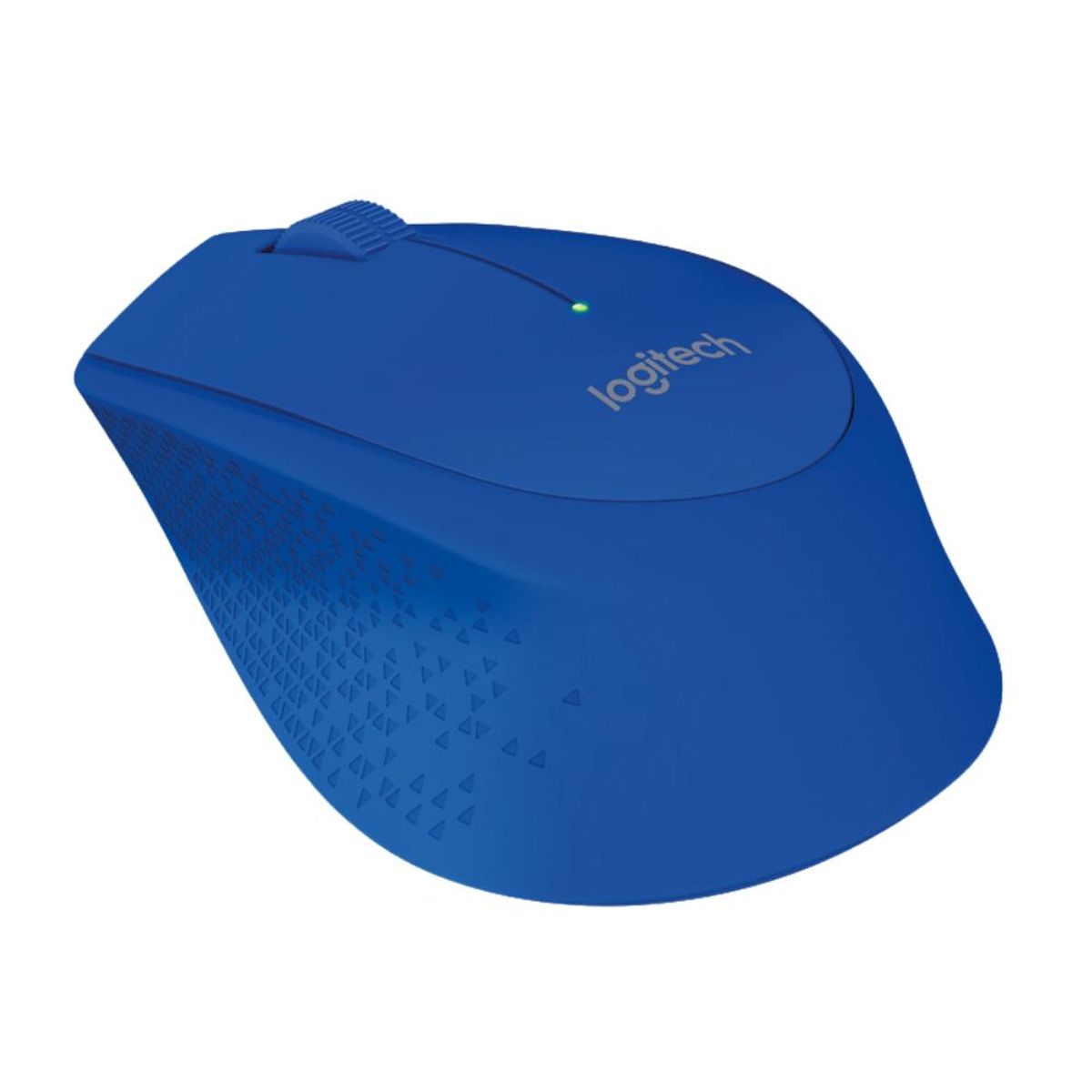 LOGITECH - Mouse Inalámbrico Logitech M280 Ergonómico para Diestros - Azul