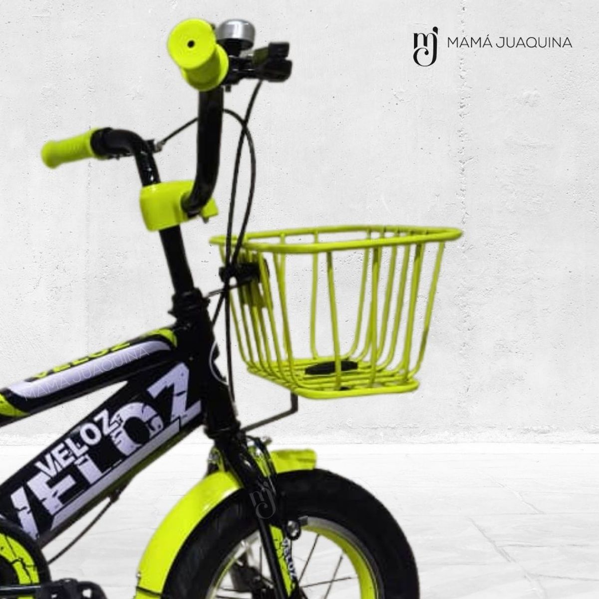 VELOX - Bicicleta Para Niño Aro 16 «MONTAÑERITA» Lemon