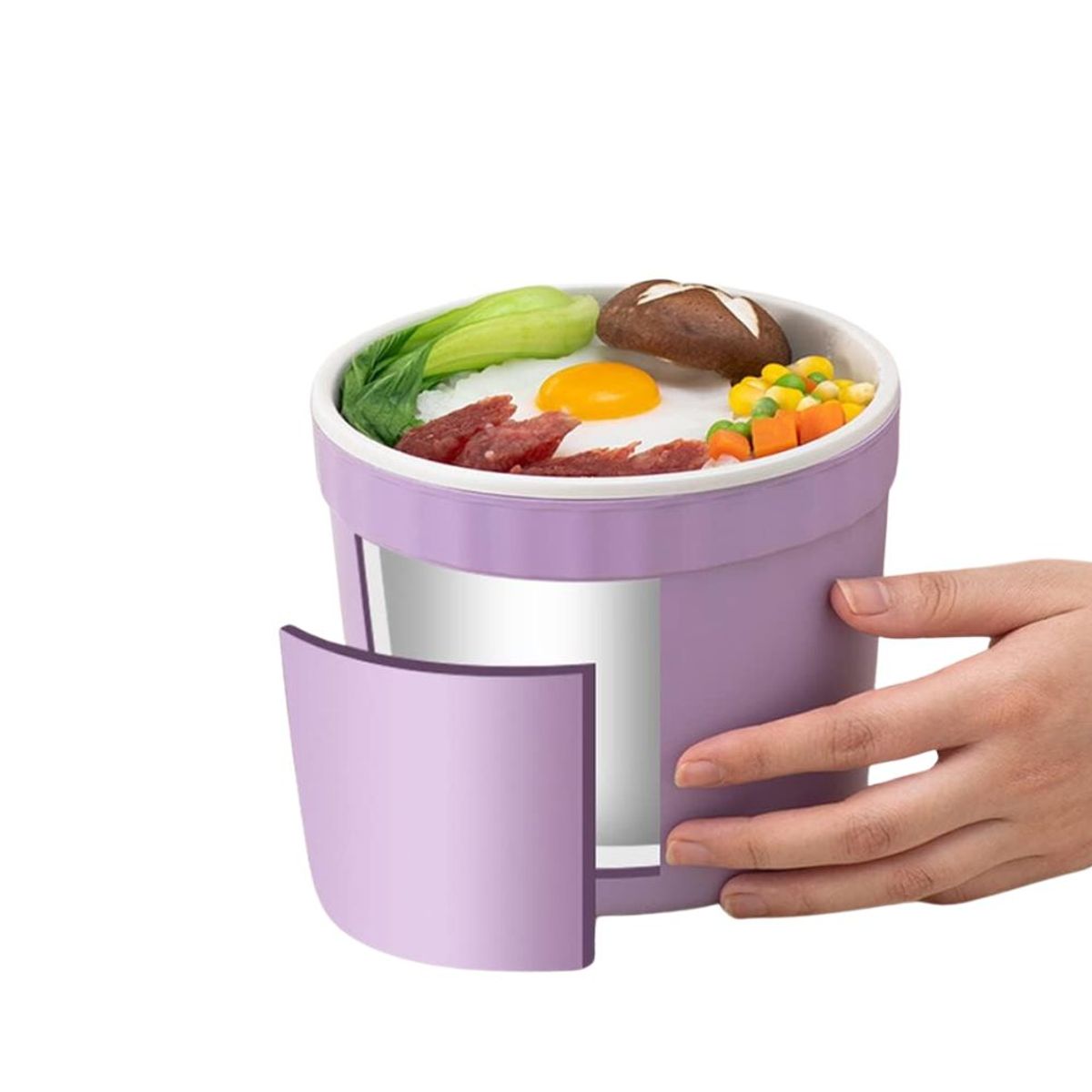 HYGGE - Mini Olla Eléctrica Multifuncional Antiadherente