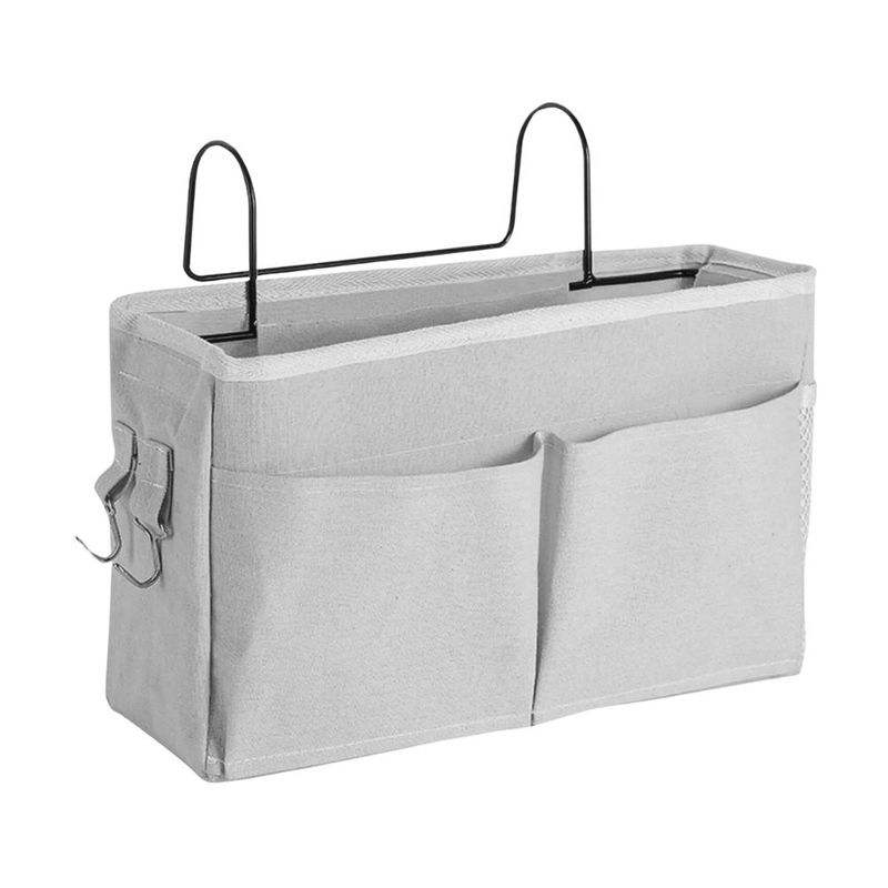 HYGGE - Cesta de Almacenamiento Colgante de Tela con Bolsillos