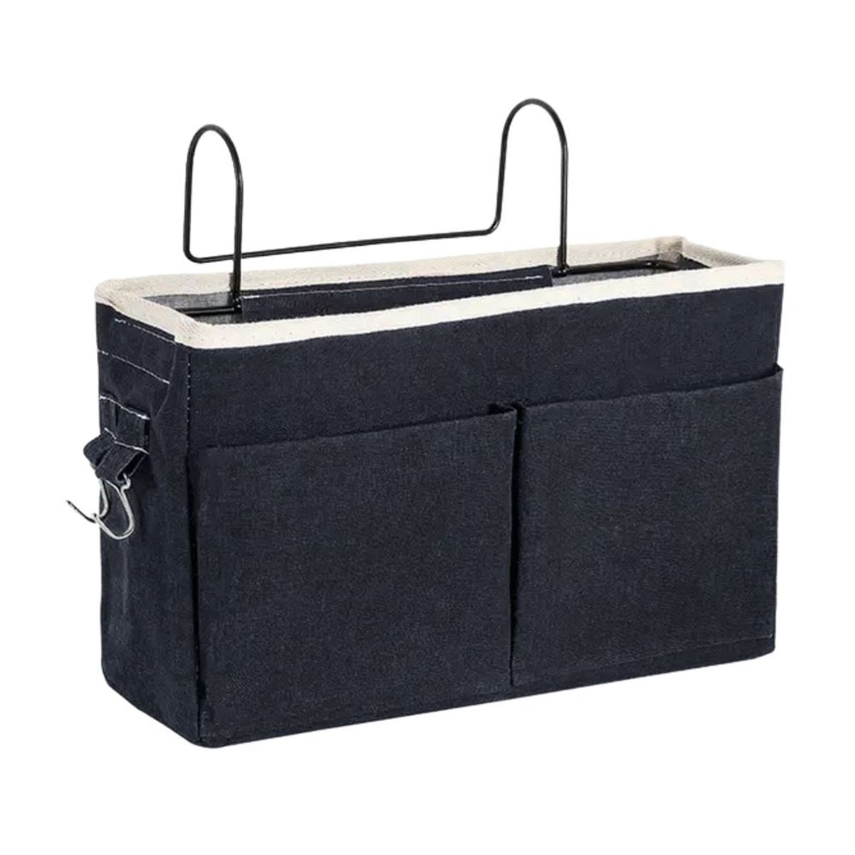 HYGGE - Cesta de Almacenamiento Colgante de Tela con Bolsillos