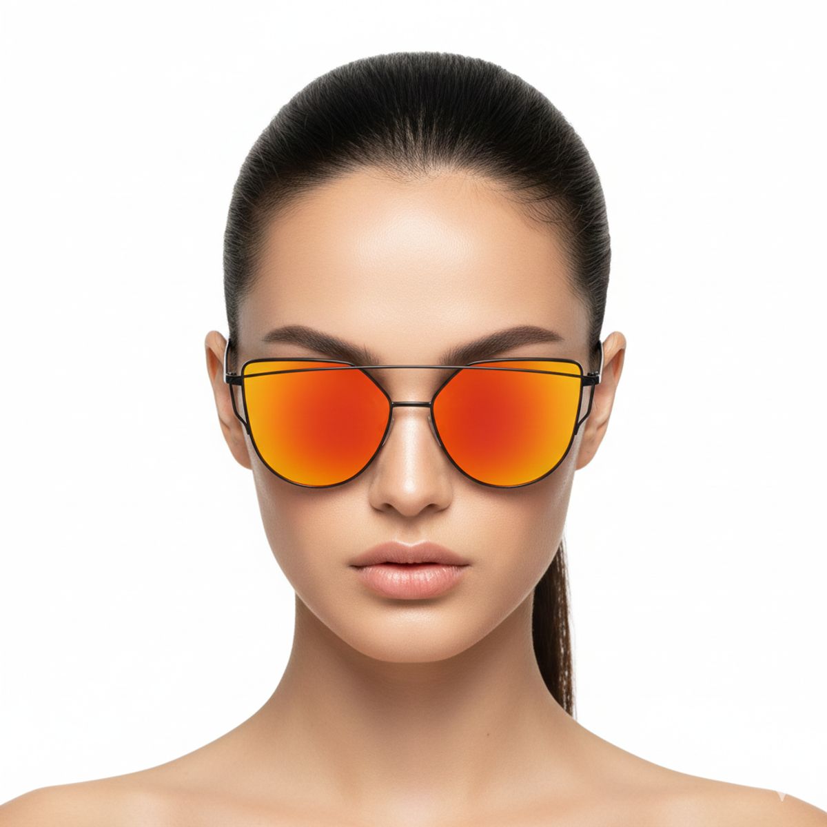 GENERICO - LENTES DE SOL MUJER UV400 Espejo