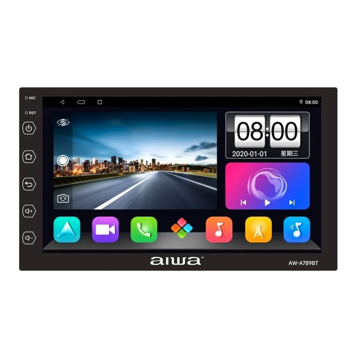 AIWA - Autoradio 7 HD 4GB RAM  64GB AW-A789BT AIWA