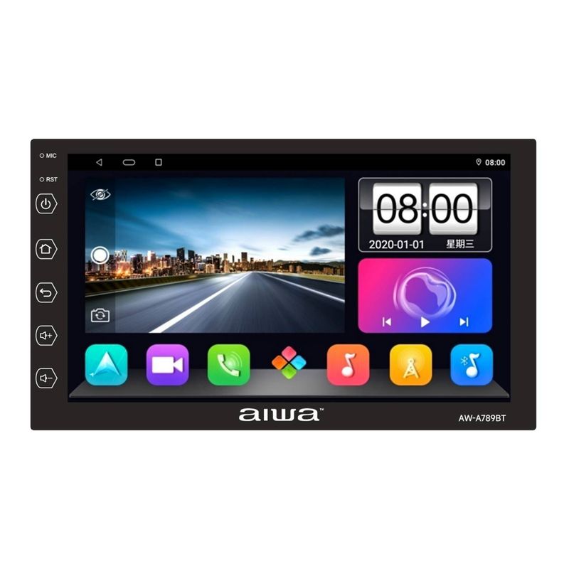 AIWA - Autoradio 7 HD 4GB RAM  64GB AW-A789BT AIWA