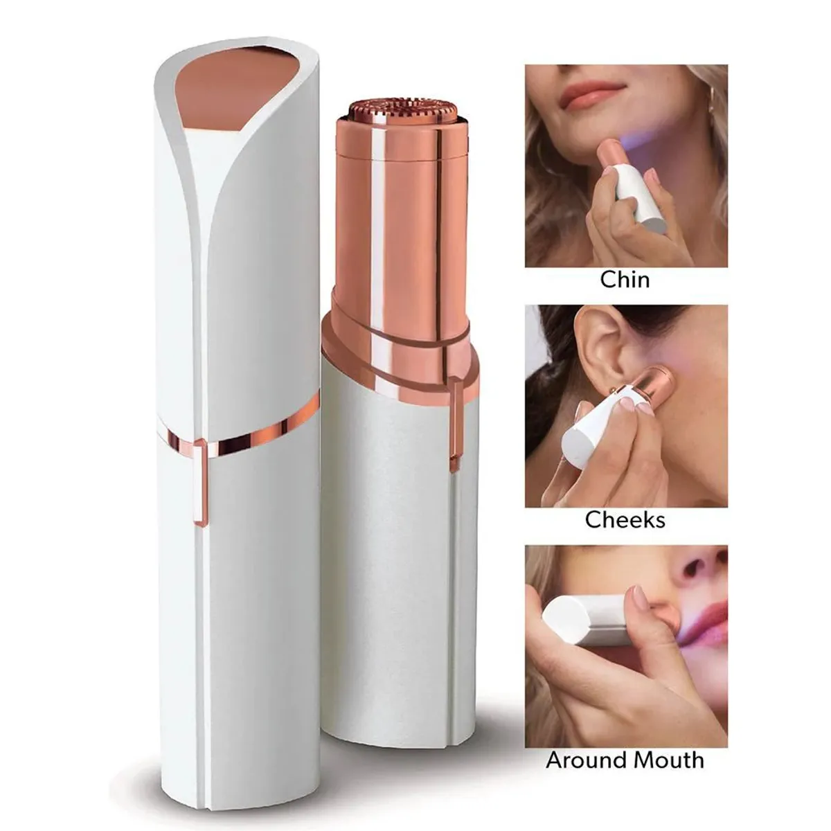 GENERICO - Mini Depilador Facial Portátil A PILA