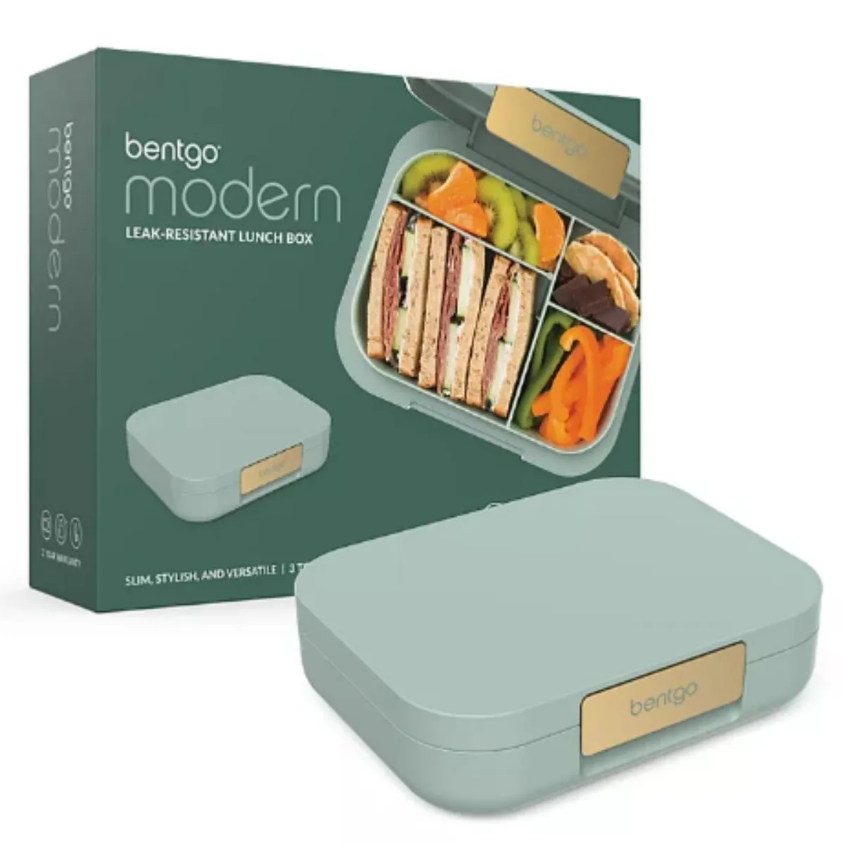 BENTGO - Lonchera Bentgo Modern Lunch Box Adultos - Verde Claro