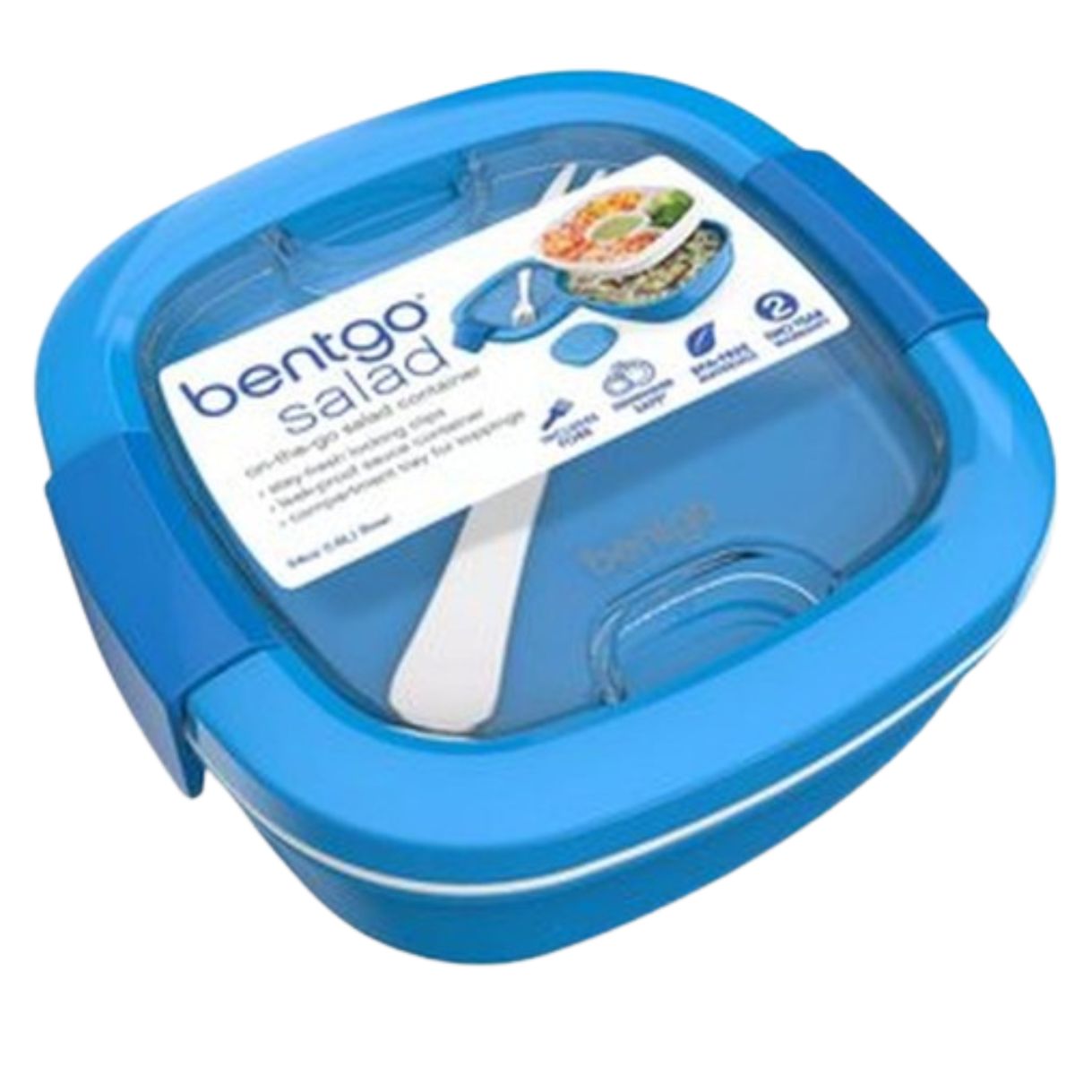 BENTGO - Lonchera para Ensalada Salad Bentgo Lunch Box - Celeste