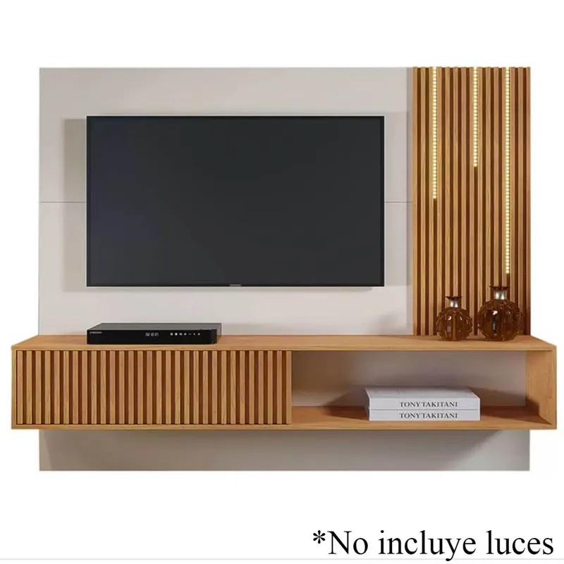 TU MESITA - Panel de TV sin Luz Moderno Belén 180 cm TU MESITA