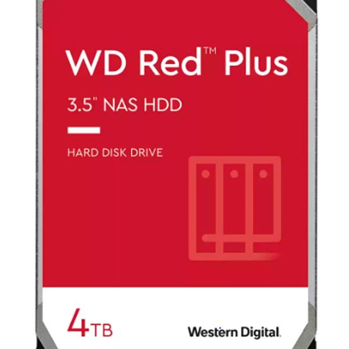 WESTER DIGITAL - Disco duro Western Digital Red Plus WD40EFPX 4TB SATA 5400rpm