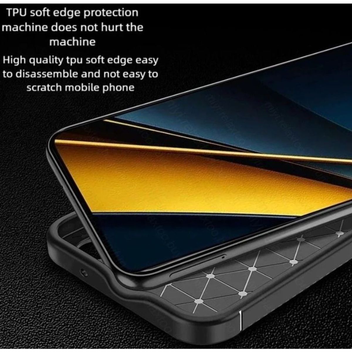 CARBONELL - CASE CARBONO AUTOFOCUS XIAOMI POCO X6 PRO