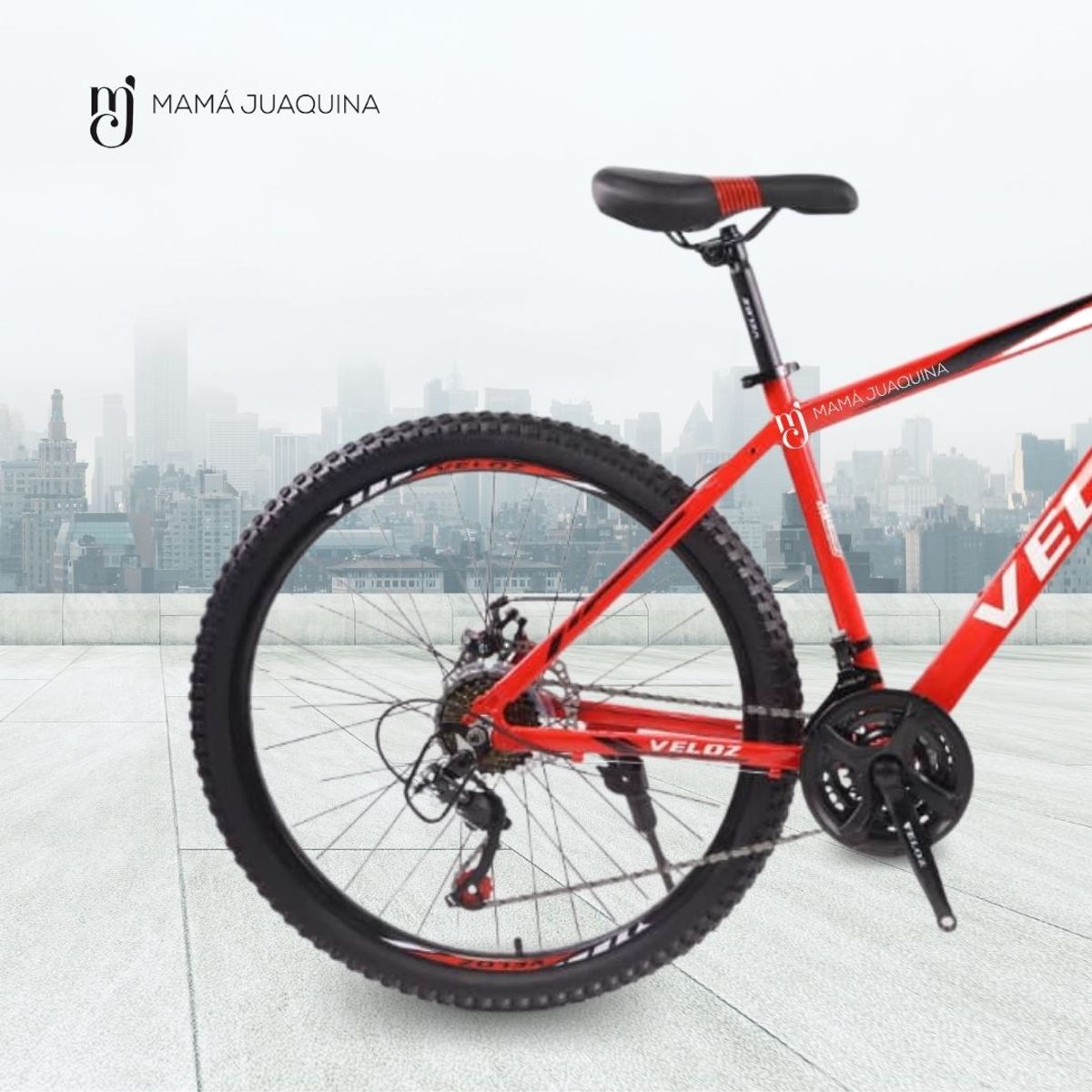 VELOX - Bicicleta Deportiva Aro 26 «PATHWAY» Red