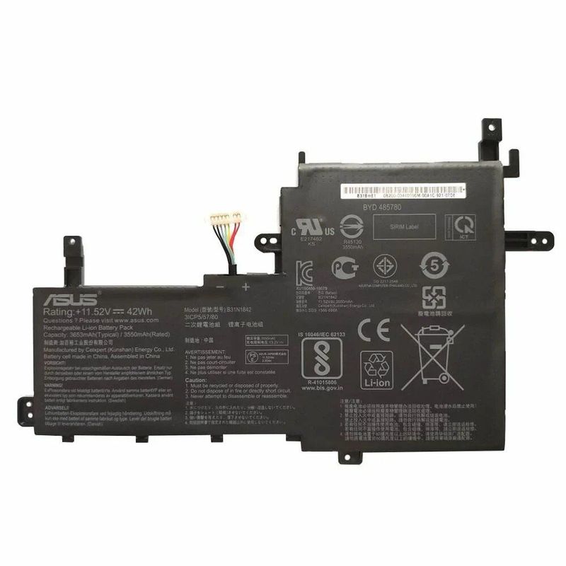 GENERICO - BATERIA PARA ASUS B31N1842 42Wh 11.52V 3 CELDAS X513 X531 K531 S531