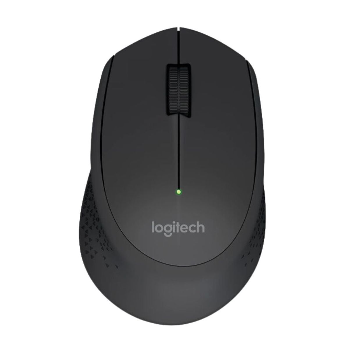 LOGITECH - Mouse Inalámbrico Logitech M280 Ergonómico para Diestros - Negro